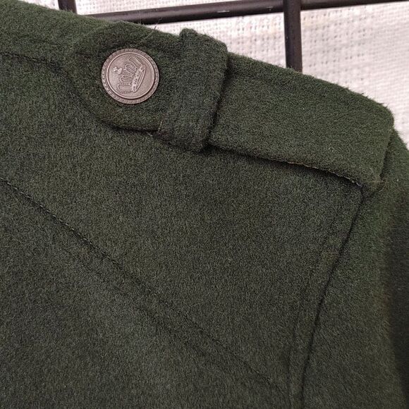 INSOMNIA BY MANZINI SOFT POLY WOOL BOMBER STYLE JACKET. - Picture 11 of 11